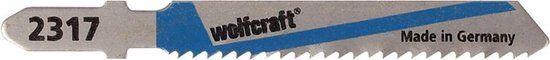 wolfcraft - Decoupeerzaagblad HSS, T-schacht - 8434000