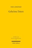 Geheime Mohr Siebeck Geheime Daten