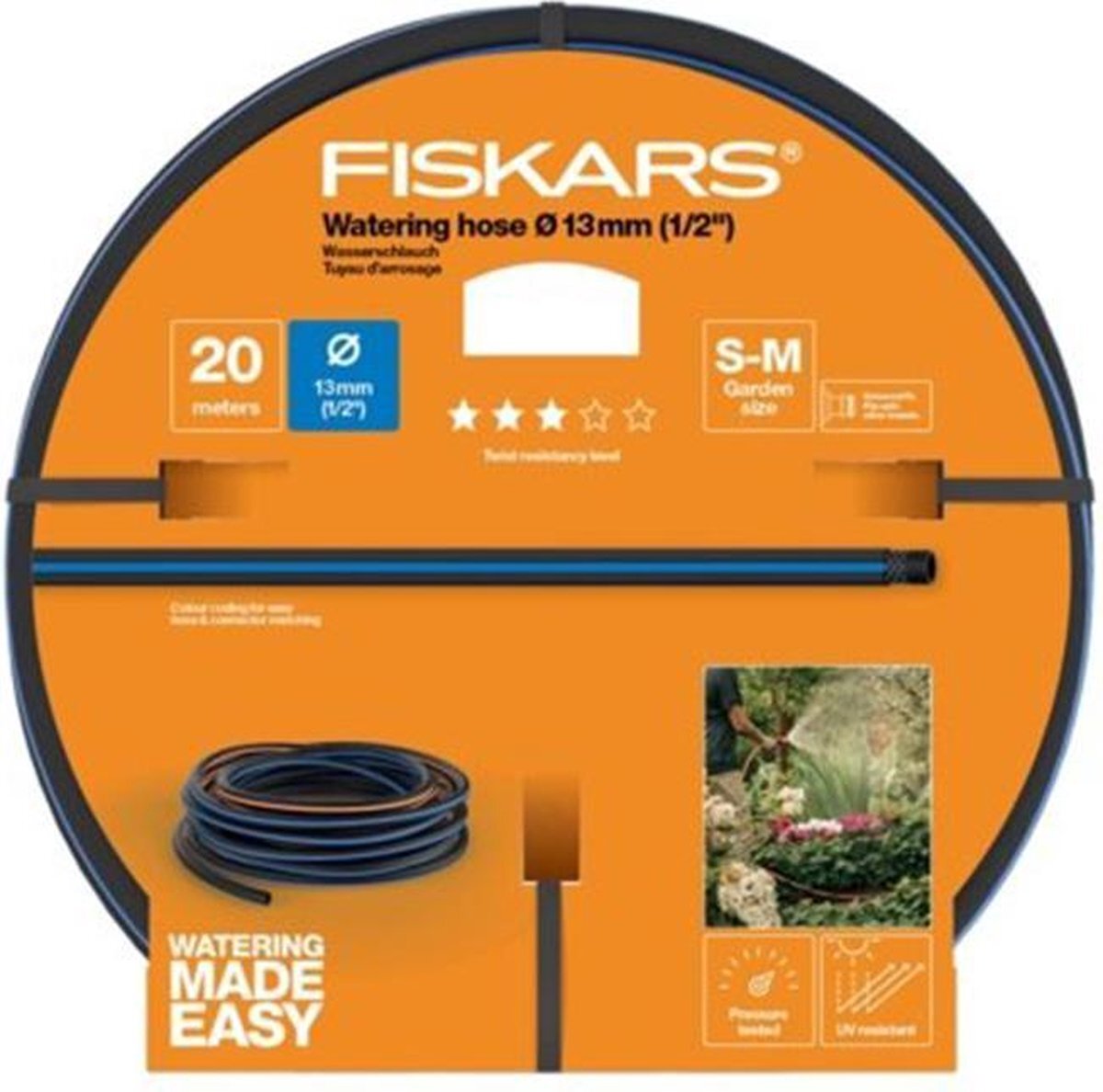 Fiskars Tuinslang 13mm (1/2 ), 20m Q3