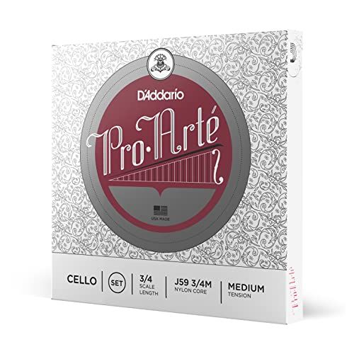 D'Addario J59-3/4M Pro Arte Cello String Set 3/4 Medium