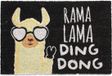 Merkloos Relaxdays deurmat lama