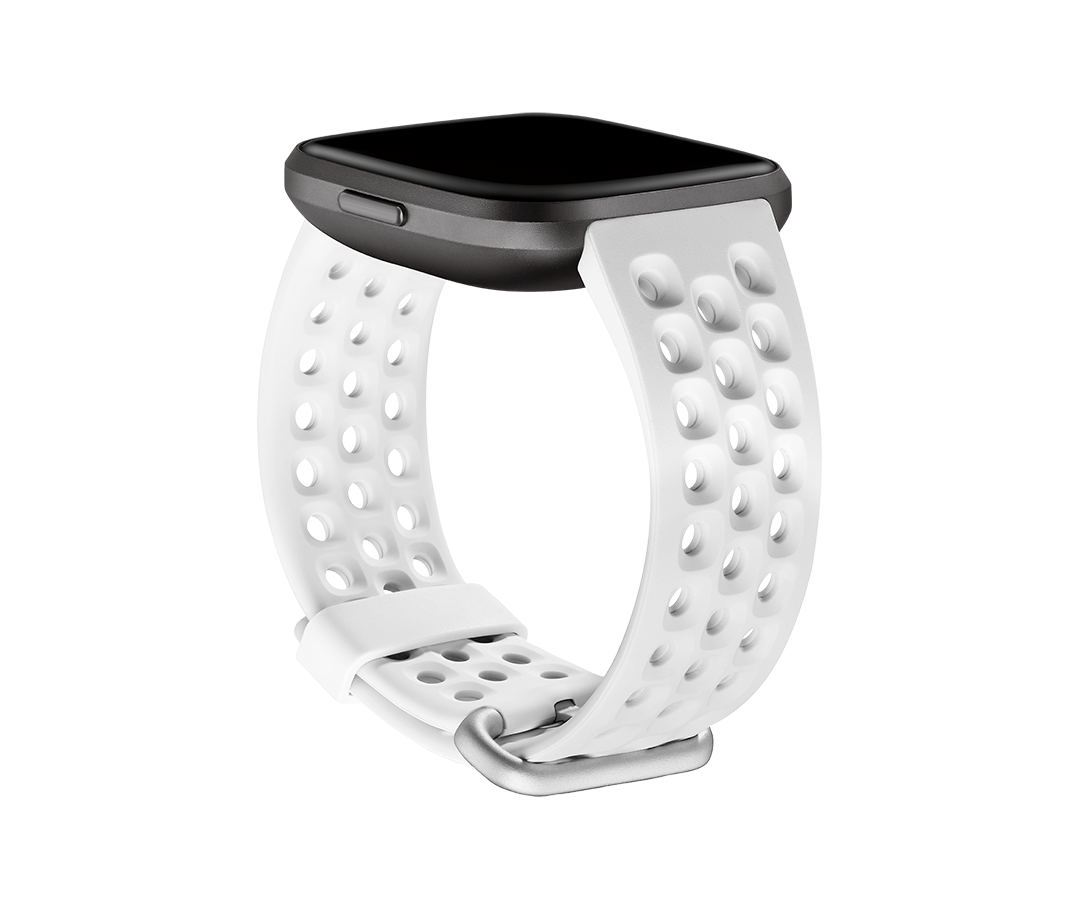 Fitbit FB171SBWTL Versa 2 Bandje - Wit - L