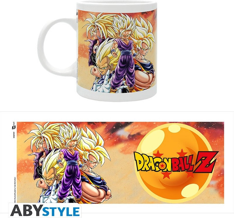 Abystyle dragon ball z mug - super saiyans