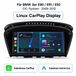 BMW autoradio 8,8 pouces Linux CarPlay pour E60 E61 E63 E64 E90 E91 E92 CIC