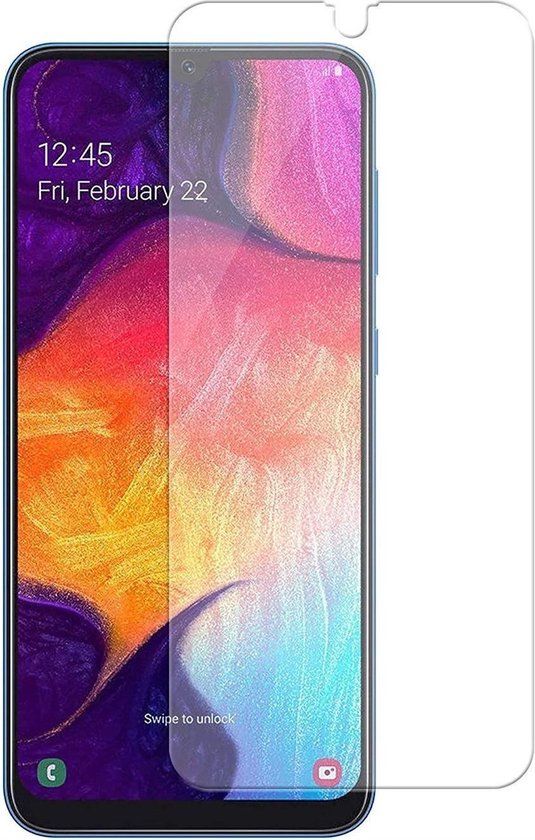 Screenprotector for Samsung Galaxy A20e - Tempered Glass - Blue Filter