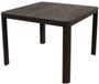 In And Outdoormatch Tafel - 100x100x74cm - Antraciet - Aluminium frame