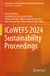 ICoWEFS Springer Nature Lecture Notes on Multidisciplinary Industrial Engineering- ICoWEFS 2024 Sustainability Proceedings