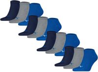 PUMA Sokken Sneaker Plain 12P Grijs/Blauw 43-46
