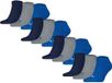 PUMA Sokken Sneaker Plain 12P Grijs/Blauw 43-46
