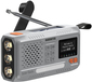 Marmitek RESQ 100 Noodradio - Draagbare DAB+/FM Radio met Bluetooth 5.3, 4500mAh Powerbank, Zaklamp en Handvat
