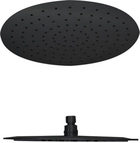 Best Design Nero Regendouche - Mat Zwart - 20cm - RVS