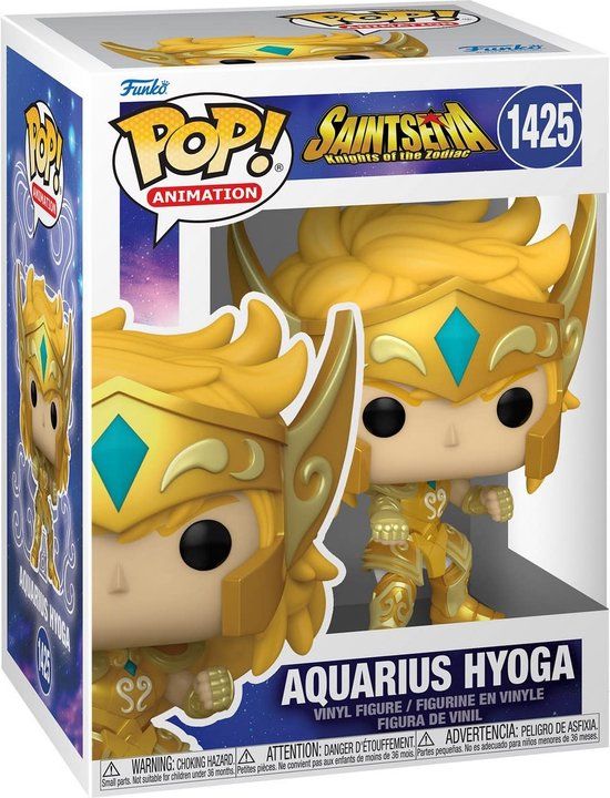 Funko Saint Seiya - POP! Animation Figure Gold Aquarius Hyoga 9 cm