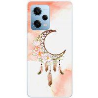 Xiaomi Bedrukt siliconen hoesje compatibel met Xiaomi Redmi Note 12 Pro 5G, Xiaomi Poco X5 Pro Dreamcatcher lune