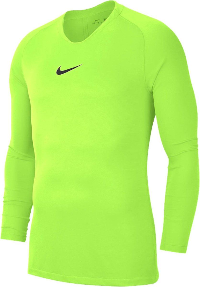 Nike Heren Park First Layer Top Thermal Lange Mouw Top - Polyester