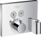 Hansgrohe ShowerSelect Afbouwdeel - Inbouw douchekraan - Thermostatisch - 2 douchefuncties - Chroom mat