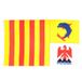 AZ FLAG Vlag Provence-Alpes-Côte d'Azur 90x60 cm Polyester 100D 2 Ringen