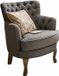 Loberon Fauteuil Calgary grijs