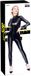 Black Bol Vinyl Lak Wetlook Jumpsuit Sexy Uitstraling Zwart 2XL