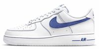 Nike Air Force 1 Low '07 LV8 White Deep Royal Blue - Maat 43