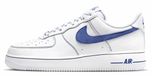 Nike Air Force 1 Low '07 LV8 White Deep Royal Blue - Maat 43