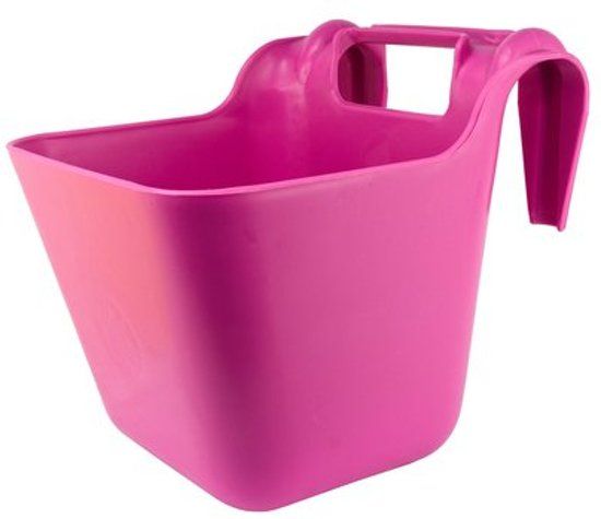 JUNAI Voerbak 14 liter Roze
