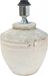 Light & Living Pied de lampe TOBA - Blanc - 20x20x30 cm