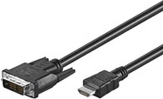 Goobay HDMI naar DVI kabel - 1 m - Zwart