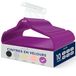 SereneLife Kleerhanger - Fluwelen Hangers - Antislip Ruimtebesparende Kledinghangers - 10 Stuks - Duurzaam en Sterk voor Hemden, Truien, Hoodies, Kinderkleding en Jurken - Lichtgewicht - Paars
