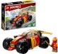 LEGO NINJAGO Kai's Evolutie Raceauto, speelgoed 2-in-1, met Kai minifiguur en 2 gouden katanas, 71780