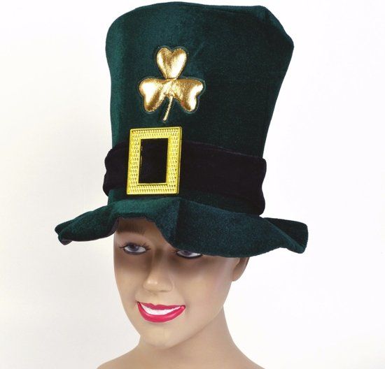 St. Patricks day hoed fluweel
