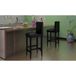 vidaXL Tabourets de bar cuir synthétique moderne noir 4 pièces