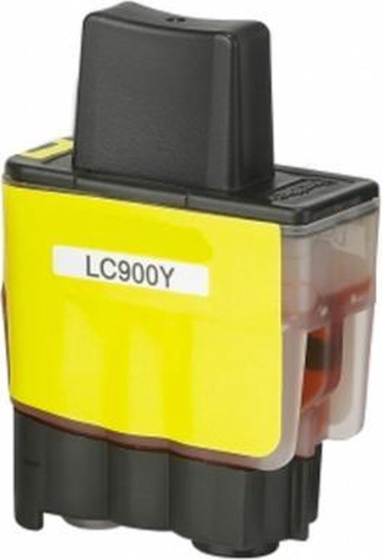 InktDL Compatible inktcartridge voor LC-900XL| Geel