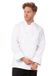 Chef Works b805-xxl bordeaux unisex kok jas, 2 x groot, wit