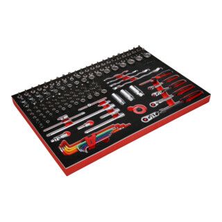 KS Tools 1/4" + 3/8" dopsleutelset - 140 stuks