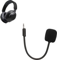 kwmobile microfoon voor gaming headset - geschikt voor JBL Quantum 100 - 10 cm - In noir
