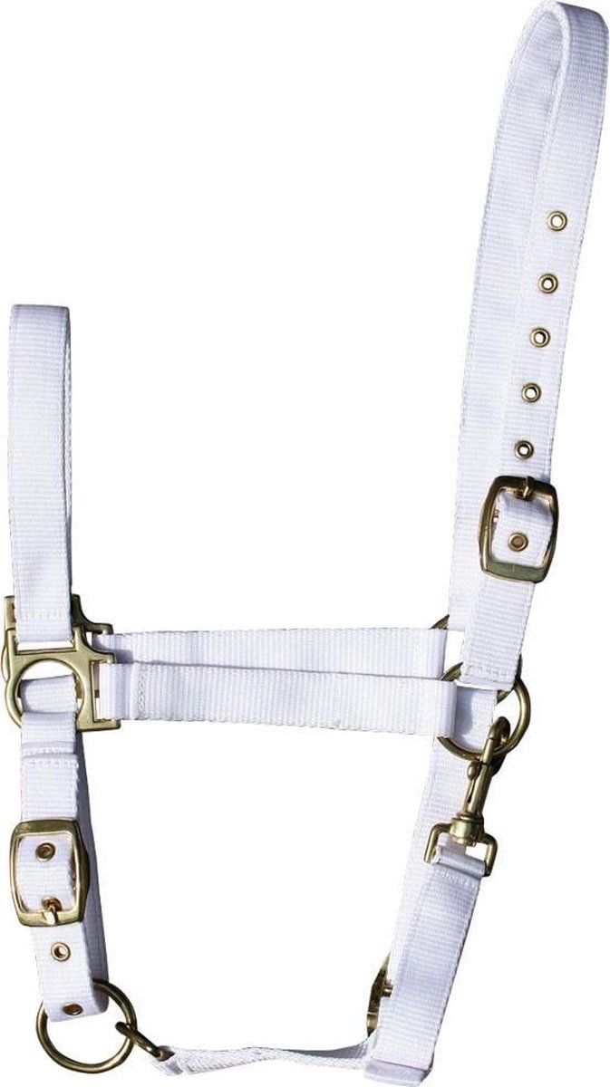 Harry's Horse Halster 3x verstelbaar wit full