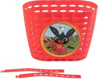 Tataway Unisex opbergmand voor babyfietsen met rood Bing-konijn voor op de fiets