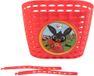 Tataway Unisex opbergmand voor babyfietsen met rood Bing-konijn voor op de fiets