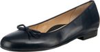 Ara Ballerinas Dames Blauw Leer Sleehak 39