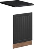 Vicco Frontpaneel Fame-Line, Donkergrijs/Goudkleurig Eiken, 45 cm, WB Antraciet