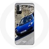 Maniacase Hoesje voor Xiaomi Poco M3 Pro Formule 1 McLaren Auto Blauw