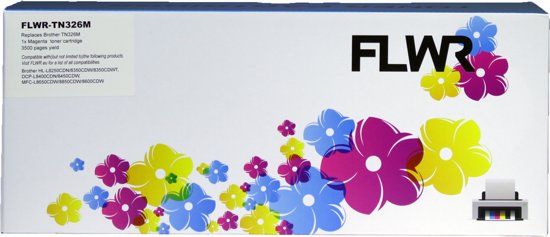 FLWR Brother TN-326M magenta Compatible - 8719551009937
