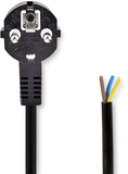 Nedis CEGL10700BK30 - Stroomkabel - Type F (CEE 7/7) - 3m - Zwart