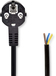 Nedis CEGL10700BK30 - Stroomkabel - Type F (CEE 7/7) - 3m - Zwart