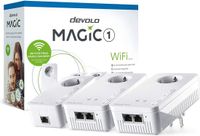 Devolo Magic 1 WiFi 2-1 - 3 Pack - Powerline Adapter with WiFi