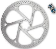Campa Bros Assault Iv Remschijf Zilver 160 mm 6-gaats