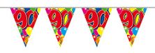 Folat 90 Jaar Slinger Balloons - 10 meter