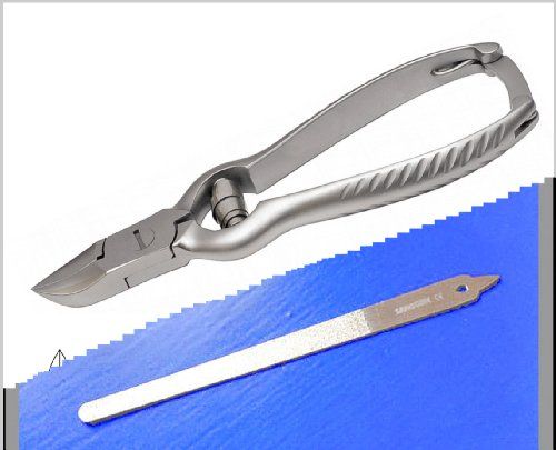 Sanguine Diamond Deb Sanguine Set - Nail File 6" & Nail Clippers / Nippers with Lock System