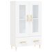 VidaXL Hoge kast, wit, 69,5 x 31 x 115 cm, houtvezel