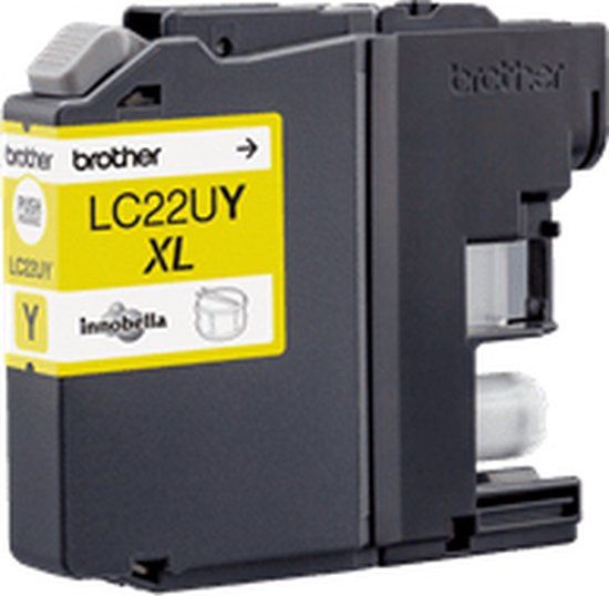 Brother LC-22UY Inktcartridge Geel XL Origineel